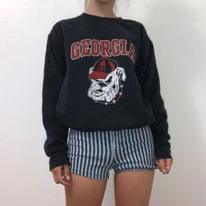 Georgia Crew neck Sweatshirt